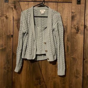 2 piece sweater set.
